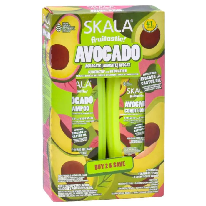 Skala Fruitastic! Avocado – Shampoo 325ml + Conditioner 200ml Kit