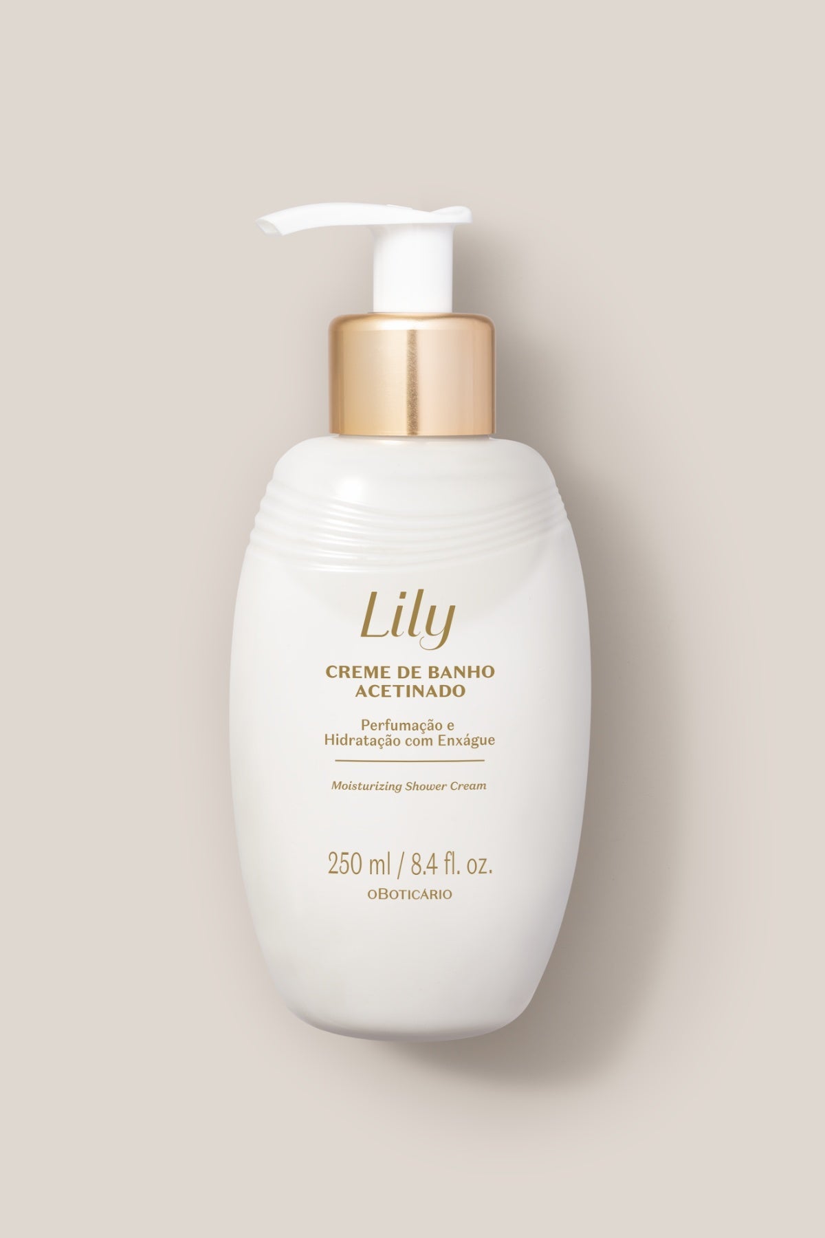 O Boticario Lily Satin Cream Cleanser - 250ml