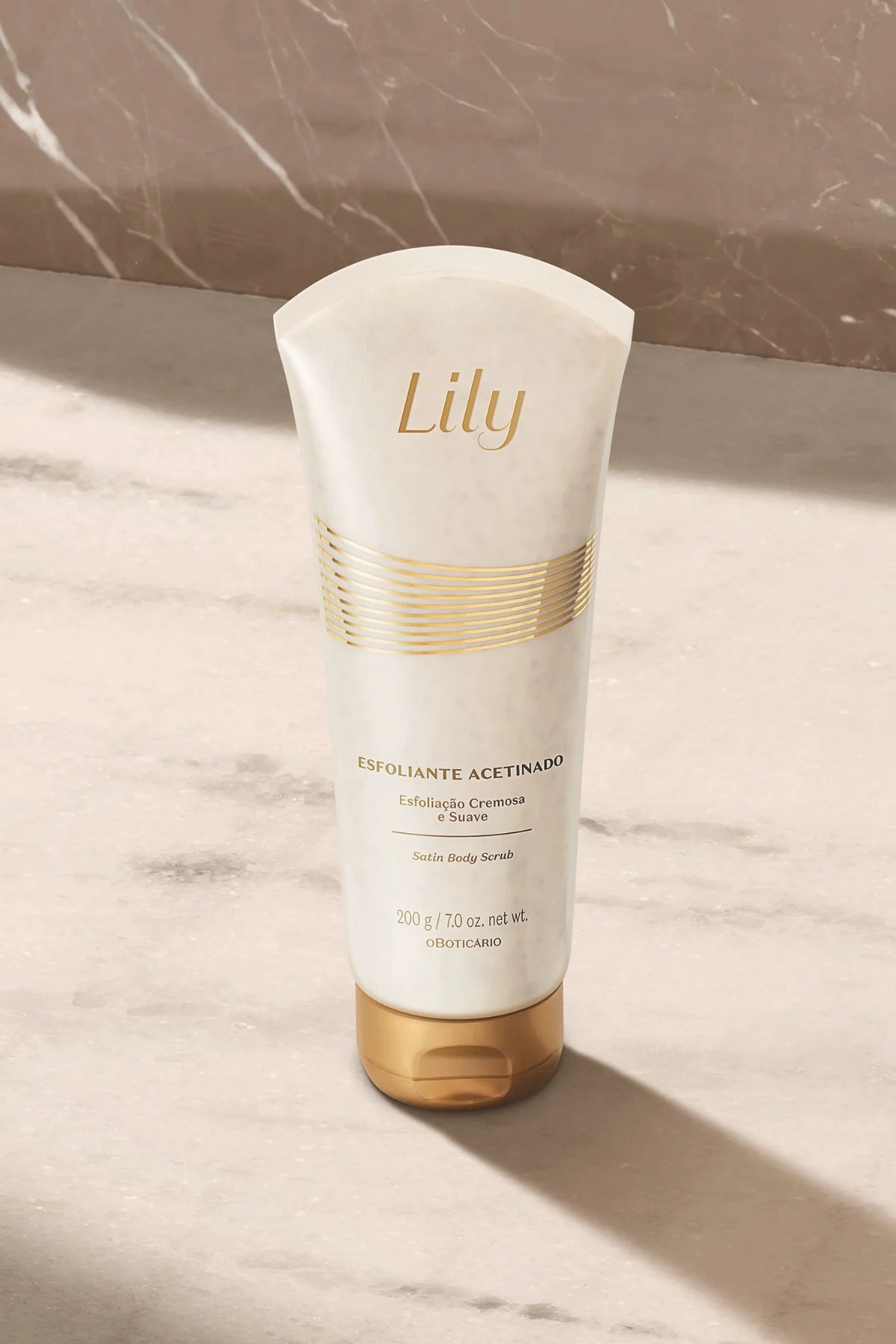 Lily Satin Velvet Body Scrub - 200g