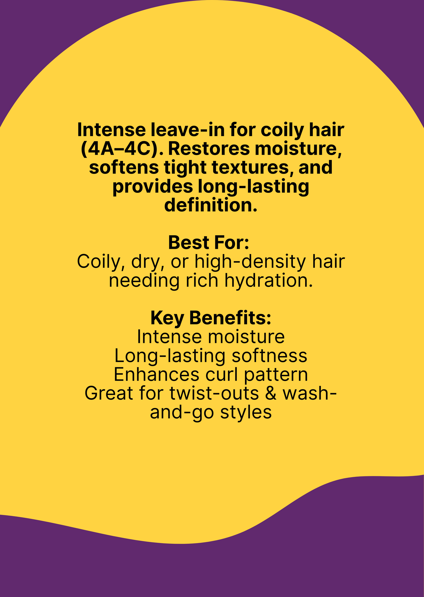 Widi Care Encrespando a Juba – Curl Defining Leave-In Cream for Coily Hair 500ml