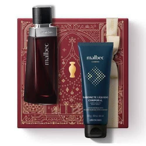 Malbec Gift Set | O Boticário | Malbec 100ml Shower gel 250gm