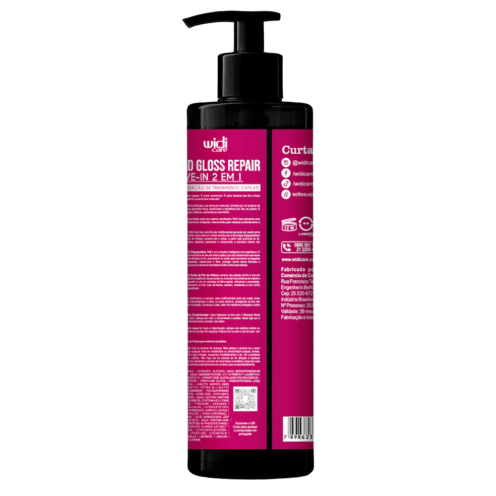 Leave In Widi Care Bond Gloss Repair 2 in 1 300ml