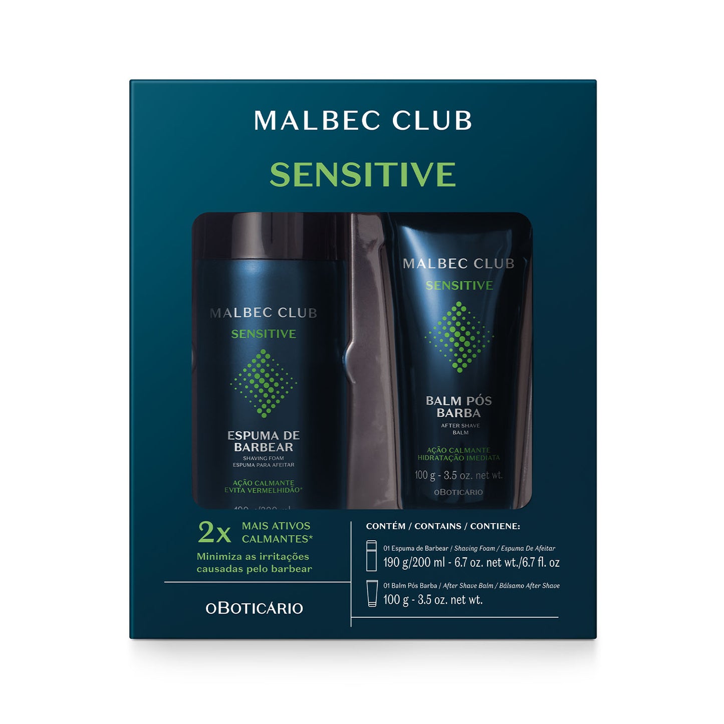 Malbec Club Sensitive Shaving Kit