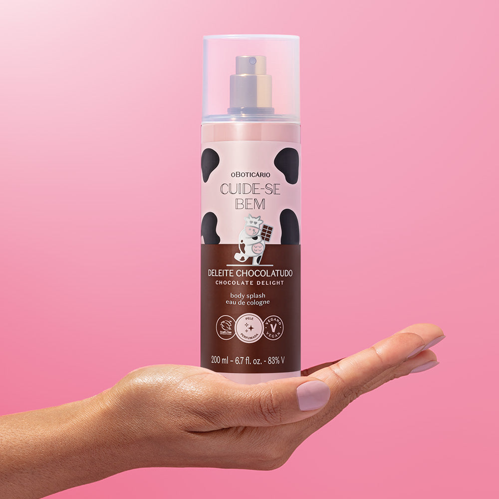 Cuide-se Bem Delight Chocolate Delight Body Splash, 200ml