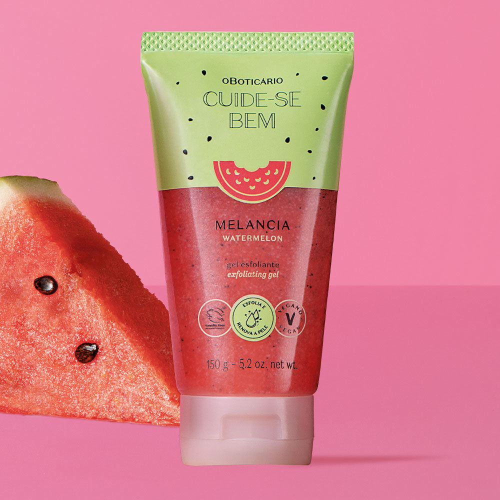 Cuide-se Bem Watermelon Body Scrub Gel 150g