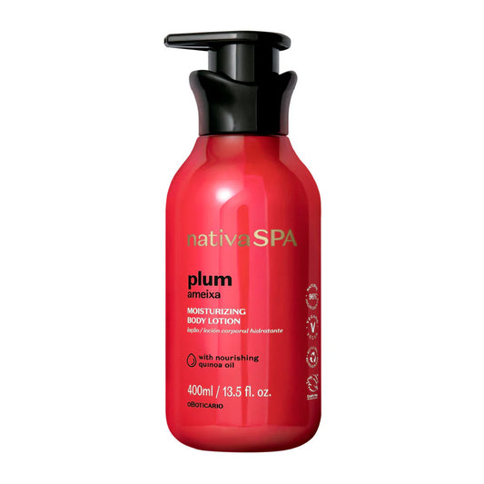 O Boticario Nativa SPA Plum Moisturizing Body Lotion - 400ml