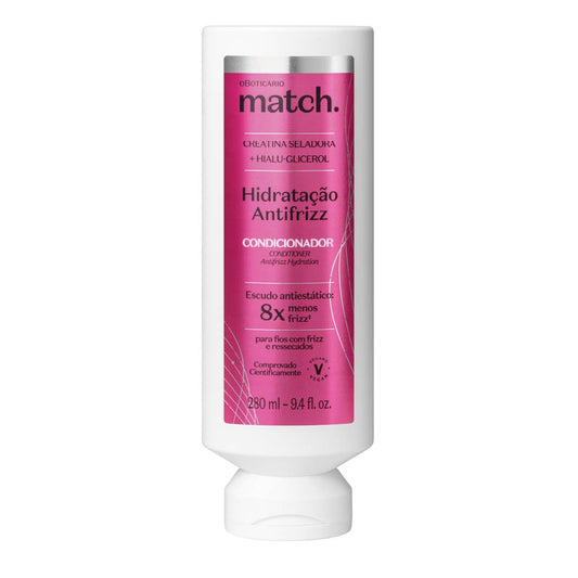 O Boticario  Match Anti Frizz Conditioner - 280ml