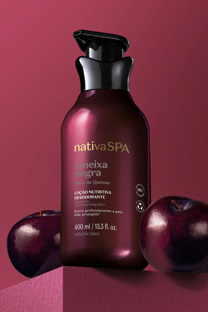 O Boticario Nativa SPA Black Plum Body Lotion - 400ml