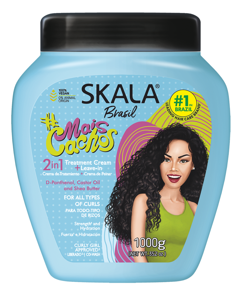 Skala Cosmetics "Mais Cachos" Moisturizing Hair Cream - 1kg