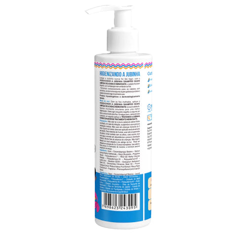 Shampoo Cleaning The Jubinha Gentle Cleaning Delicate And Moisturizing 300ml