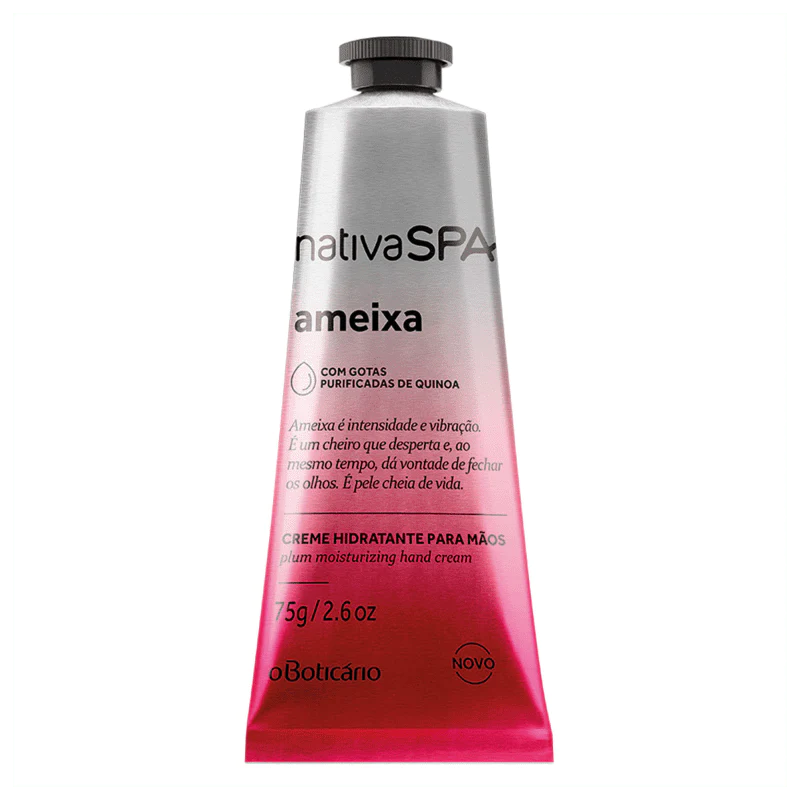 O Boticario Nativa SPA Plum Moisturizing Hand Cream - 75g