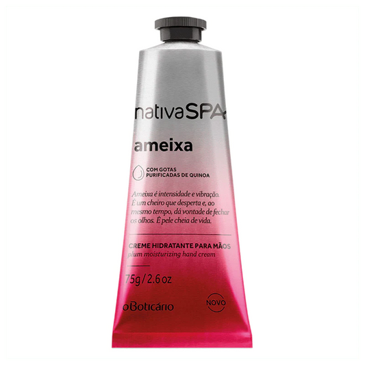 O Boticario Nativa SPA Plum Moisturizing Hand Cream - 75g