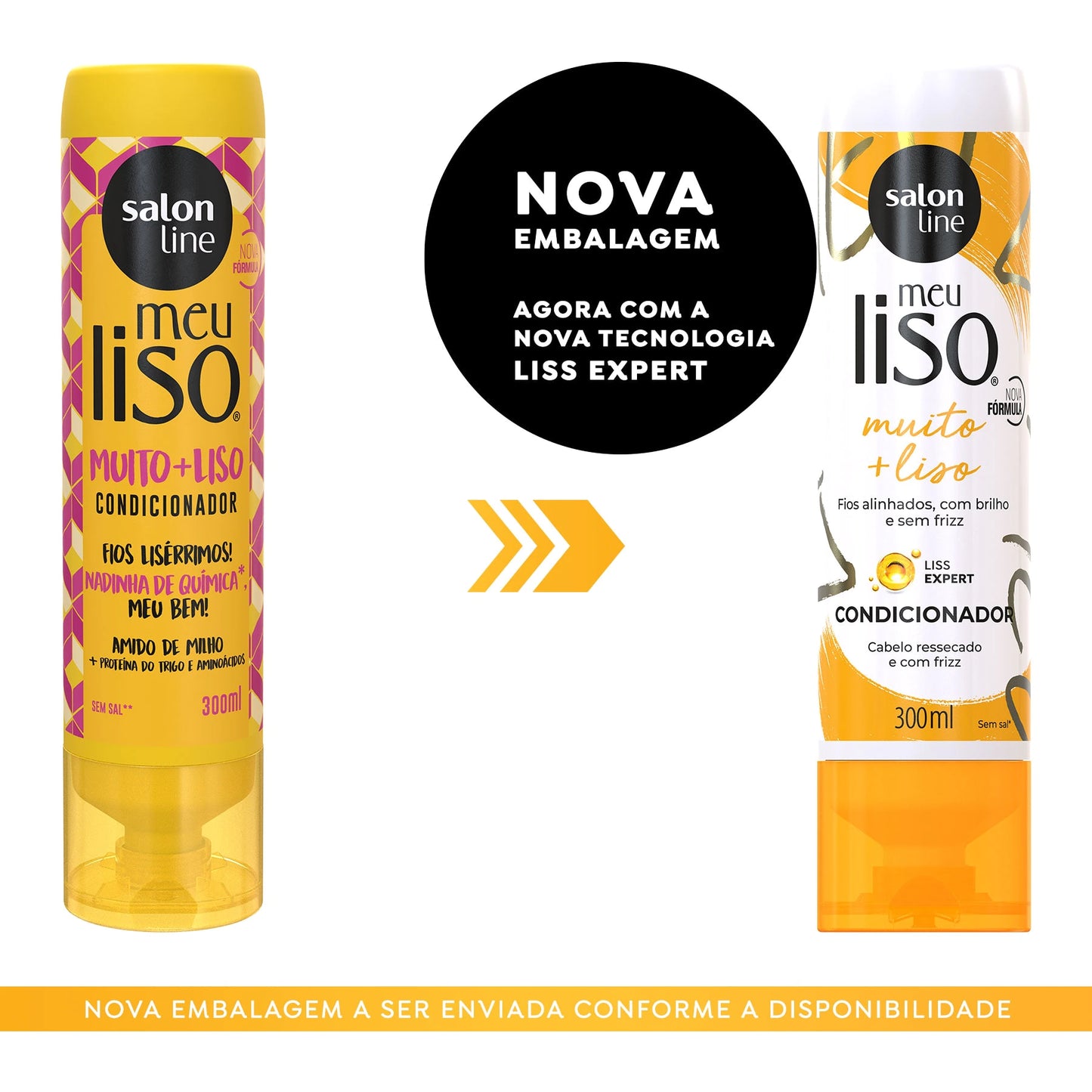 Salon Line "Meu liso muito+liso" Conditioner - 300ml