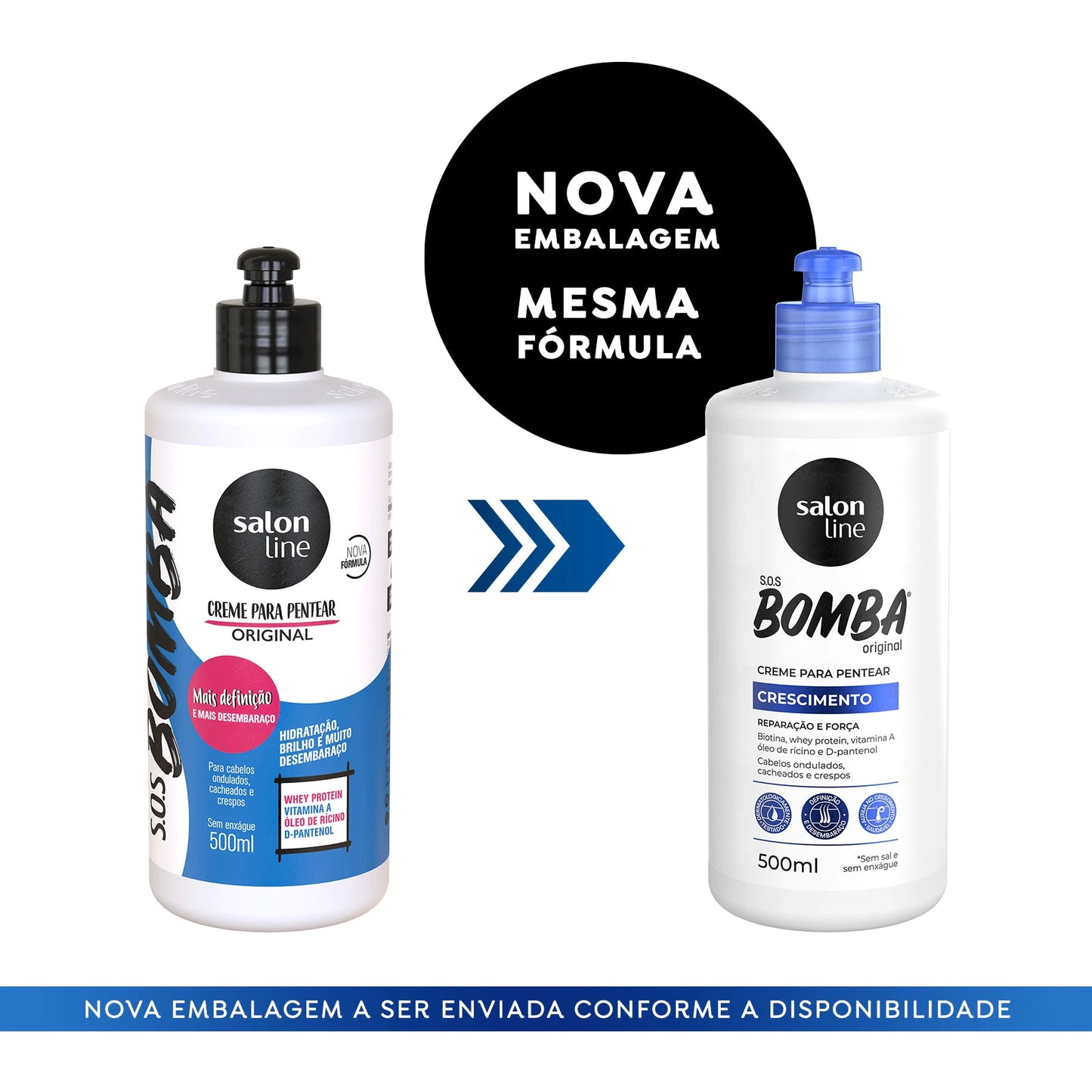 Salon Line "SOS Bomba" Combing Cream - 500g