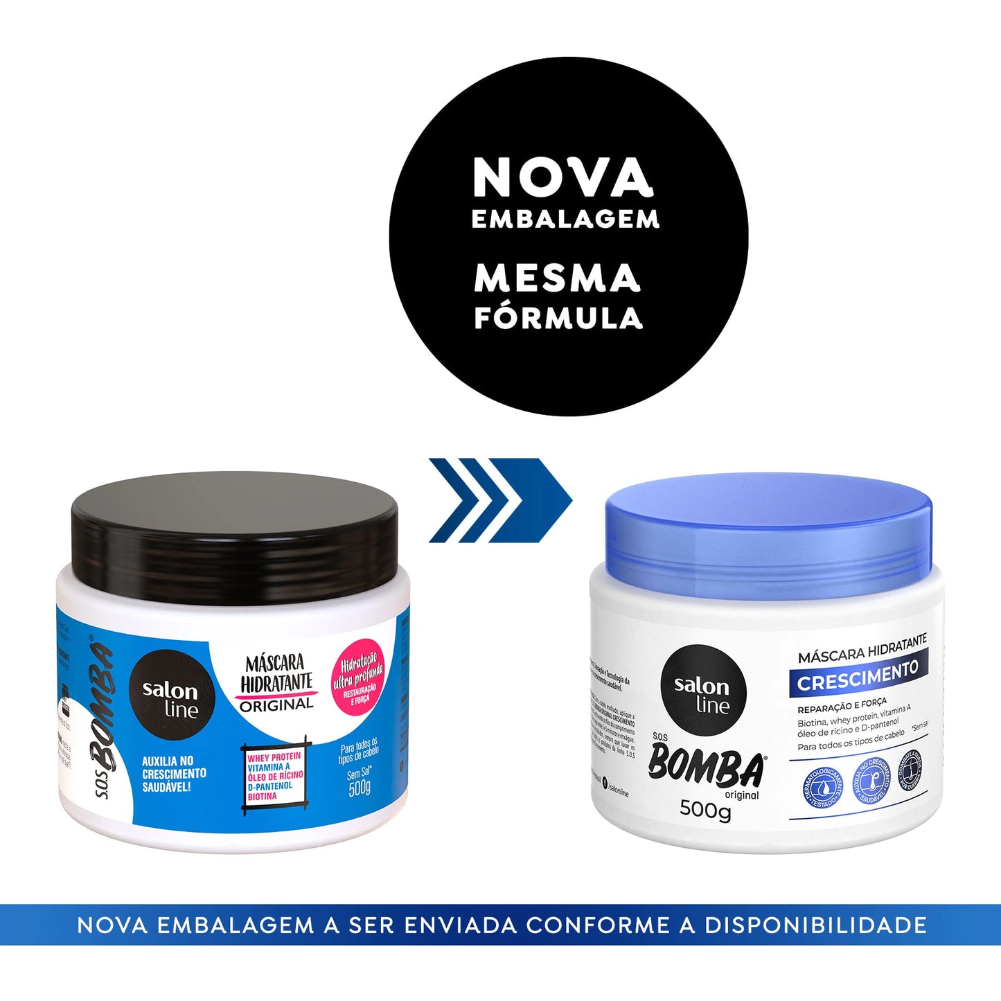 Salon line "SOS Bomba" Hydration Mask - 500g