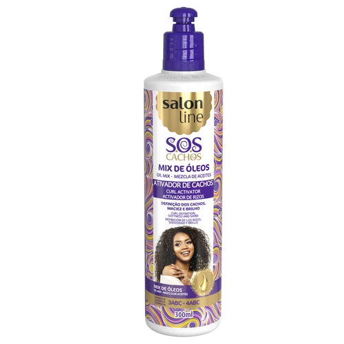 Salon line Curl Activator Oil Mix - 300ml