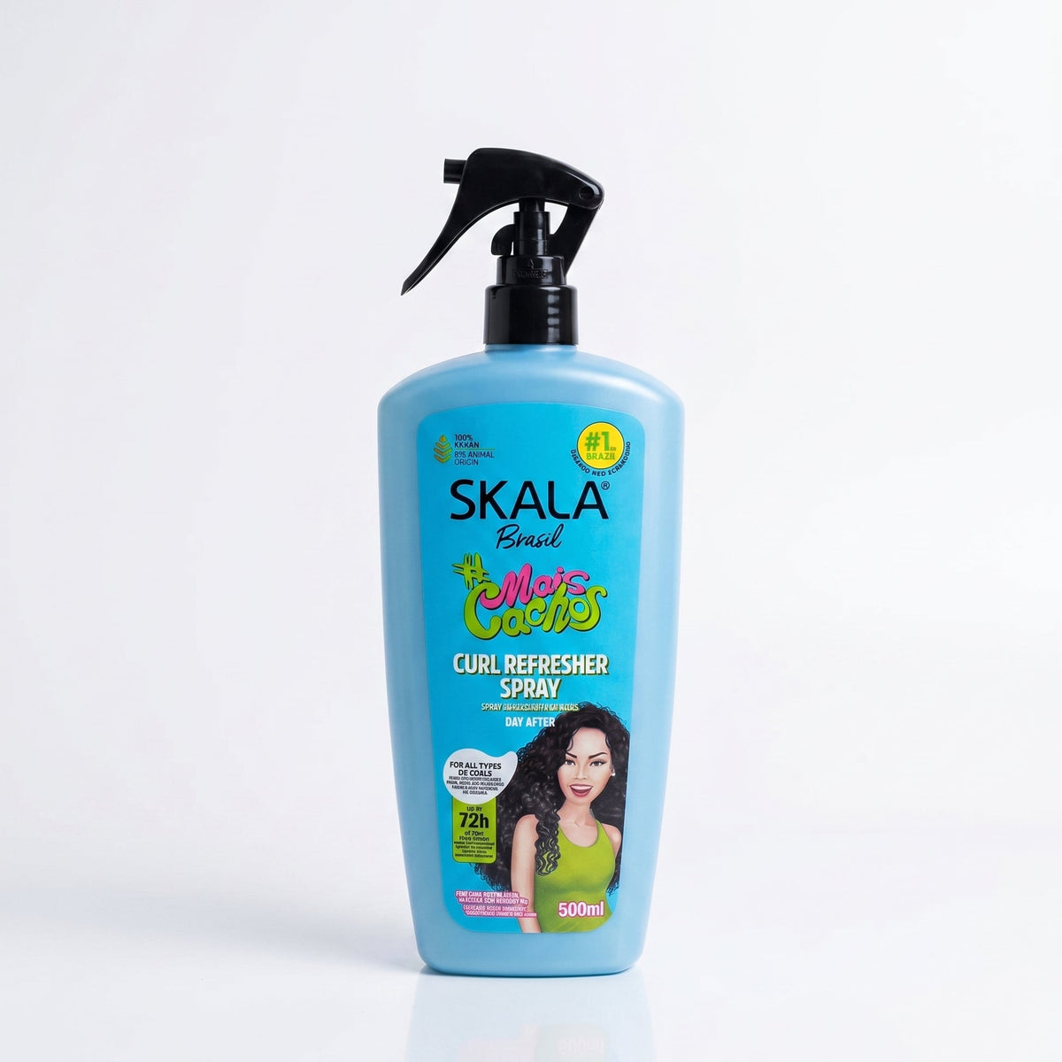 Skala Brasil #Mais Cachos Curl Refresher Spray – 500ml