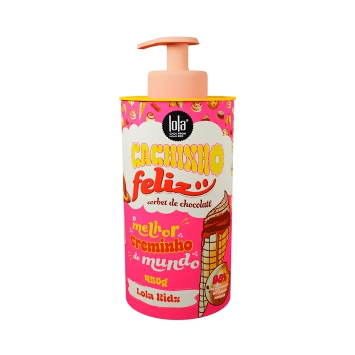 Lola Kids Happy Curl Chocolate Combing Cream 450gm