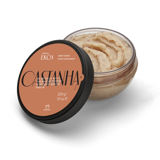 Natura Castanha Exfoliating Scrub Ekos - 200g