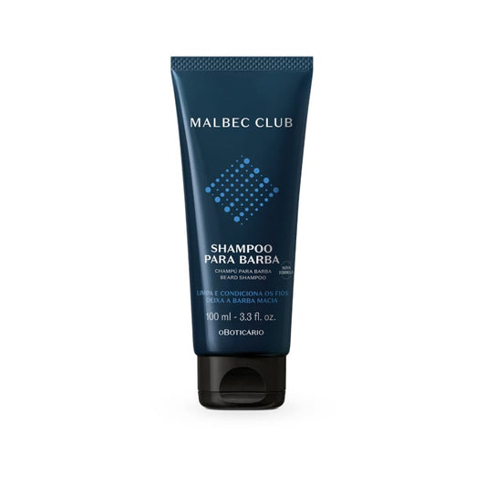 O Boticario Malbec Club Beard Shampoo - 100ml