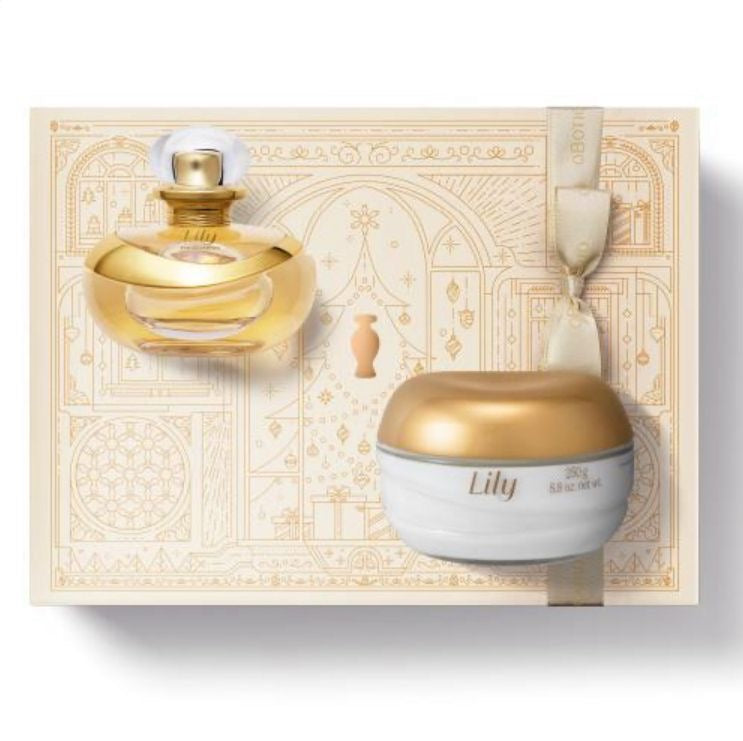 O Boticario Lily Deluxe EAU de Parfum Set for Woman