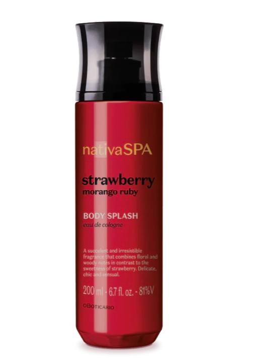 Nativa SPA | Nativa Spa Strawberry Ruby Body Splash, 200ml