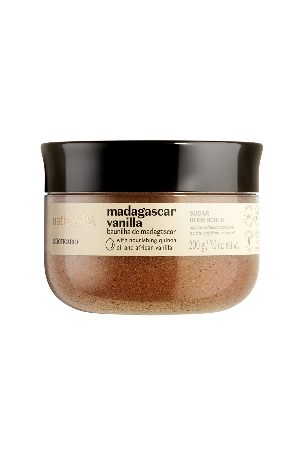 O Boticario Nativa SPA Madagascar Vanilla Body Scrub - 200g