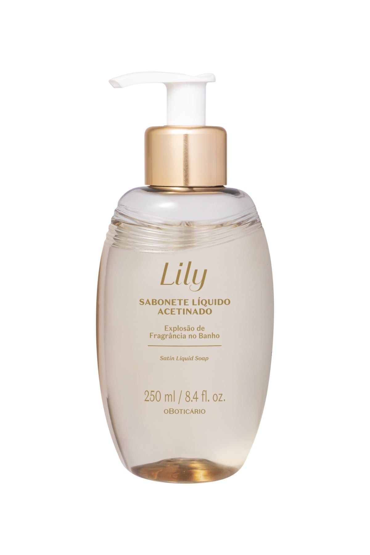 O Boticario Lily Satin Body Wash - 250ml