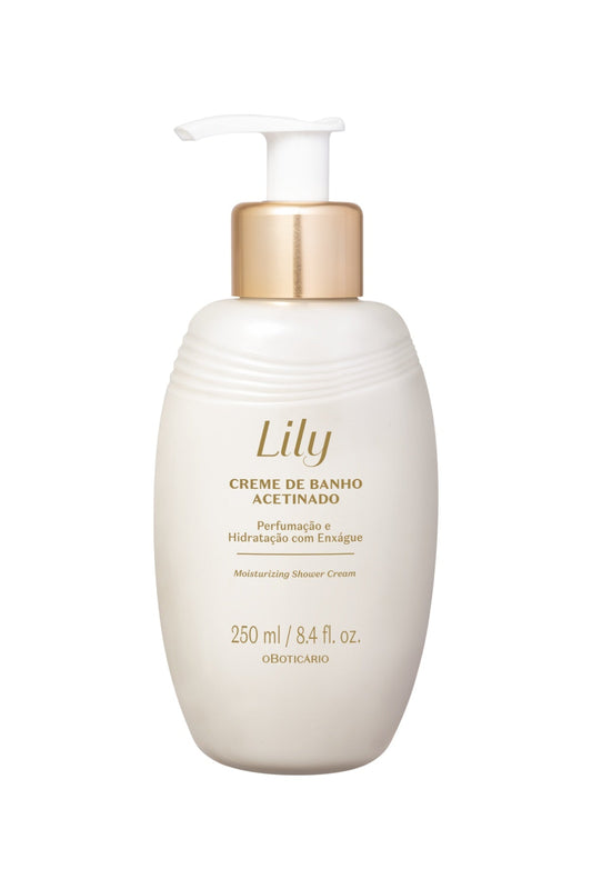 O Boticario Lily Satin Cream Cleanser - 250ml