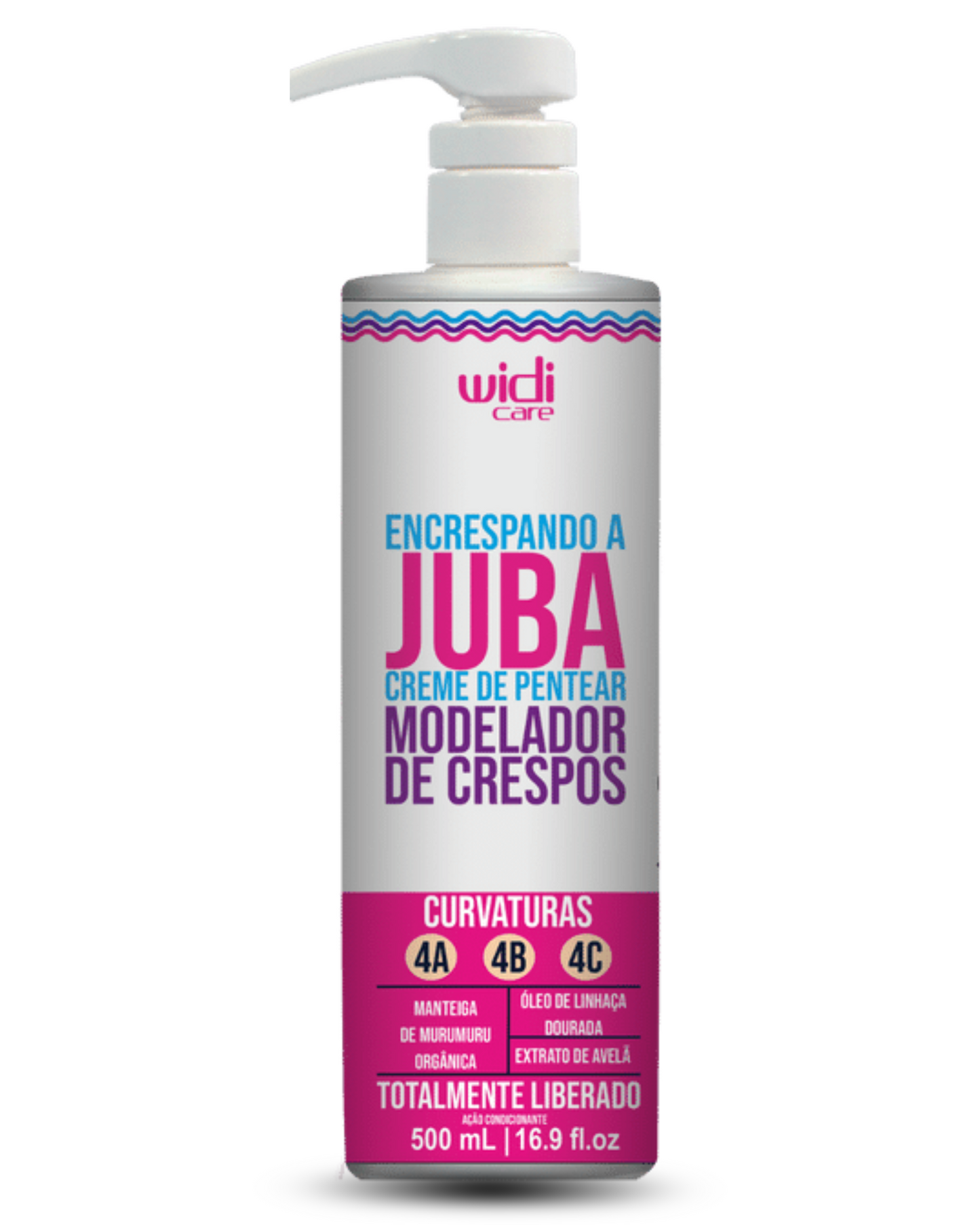 Widi Care Encrespando a Juba – Curl Defining Leave-In Cream for Coily Hair 500ml