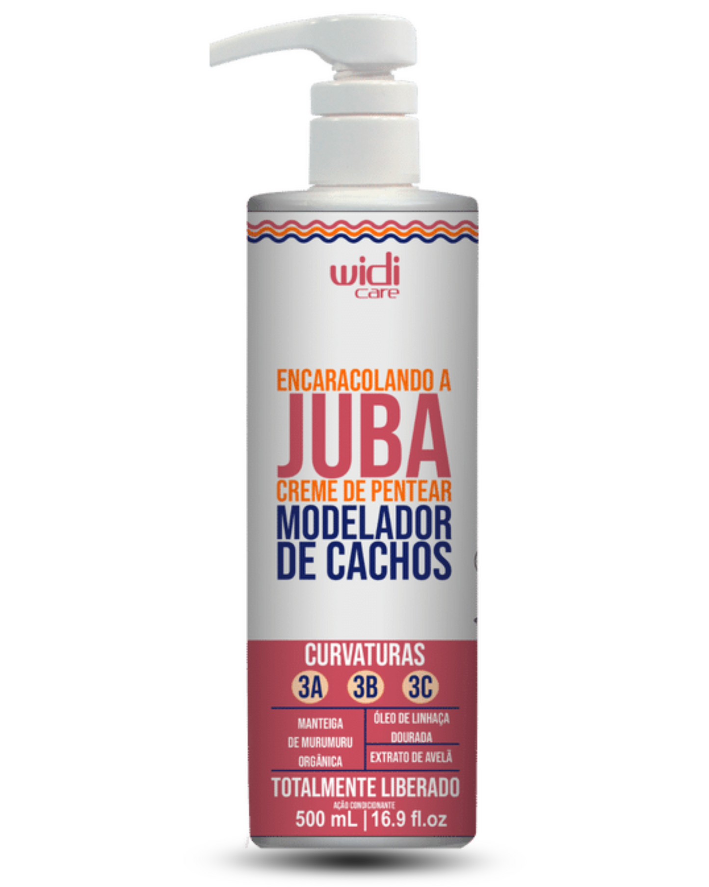 Widi Care Encaracolando a Juba – Curl Defining Leave-In Cream 500ml