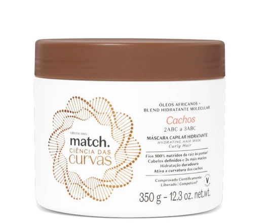 Match. | Curl Science Match Curls Moisturizing Hair Mask, 350g