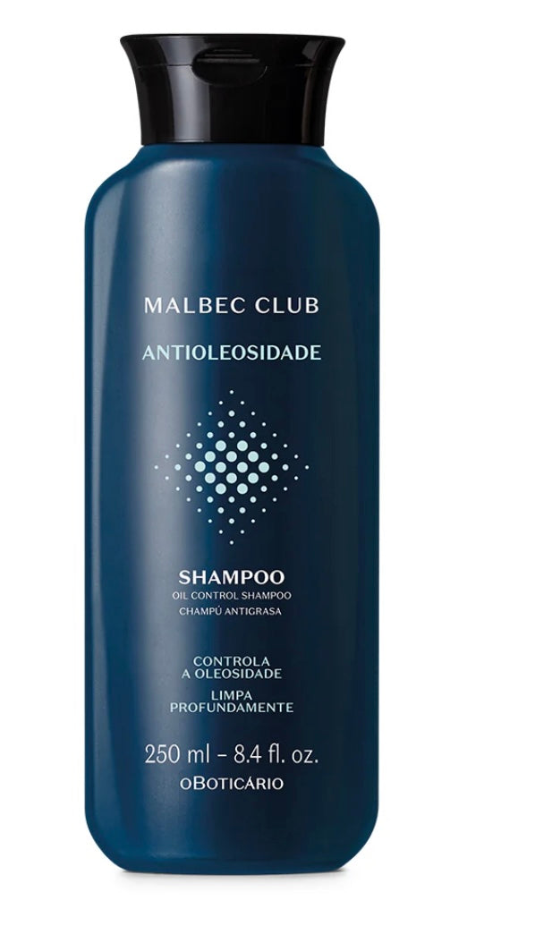 Malbec | Malbec Club Shampoo For Oily Hair, 250ml