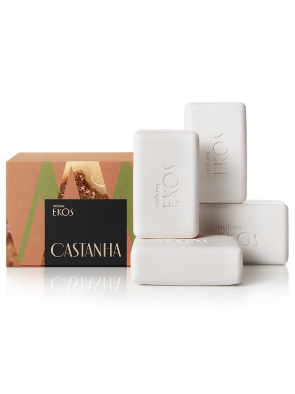 CASTANHA CREAMY SOAP SETS - EKOS - 4X100G