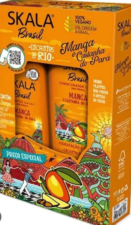 Skala Set Shampoo + Conditioner mango -325g