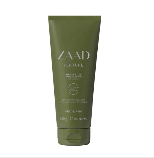 ZAAD Venture Shower Gel Cabelo E Corpo, 200g