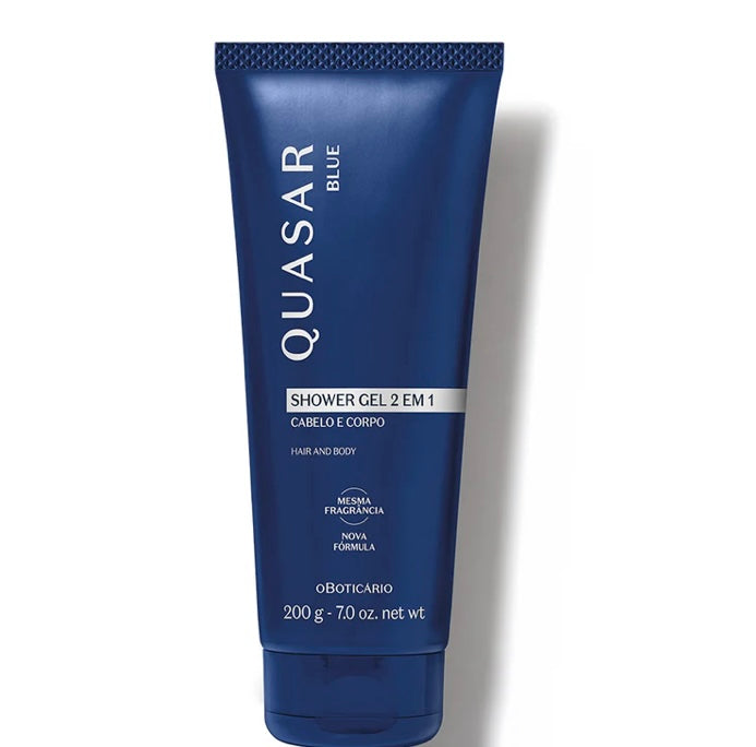 Quasar | Quasar Blue Shower Gel Hair And Body, 200g