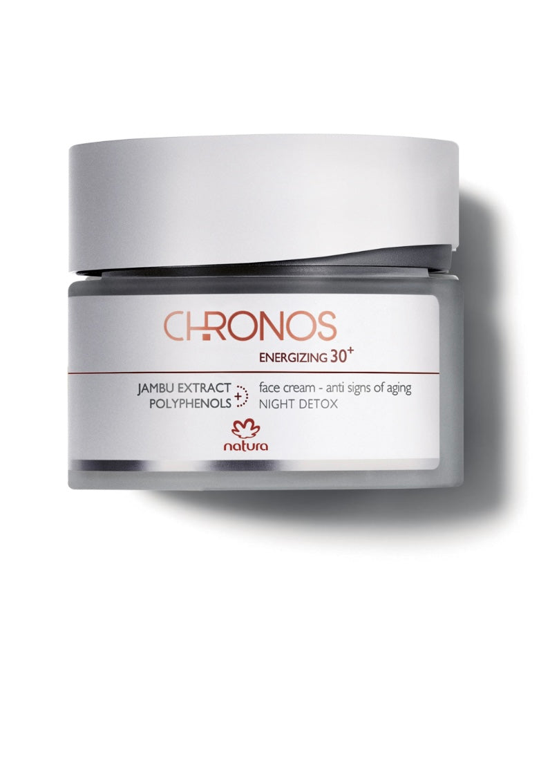 ENERGIZING 30+ ANTI-SIGNS OF AGING NIGHT TIME FACE CREAM - CHRONOS - 40G