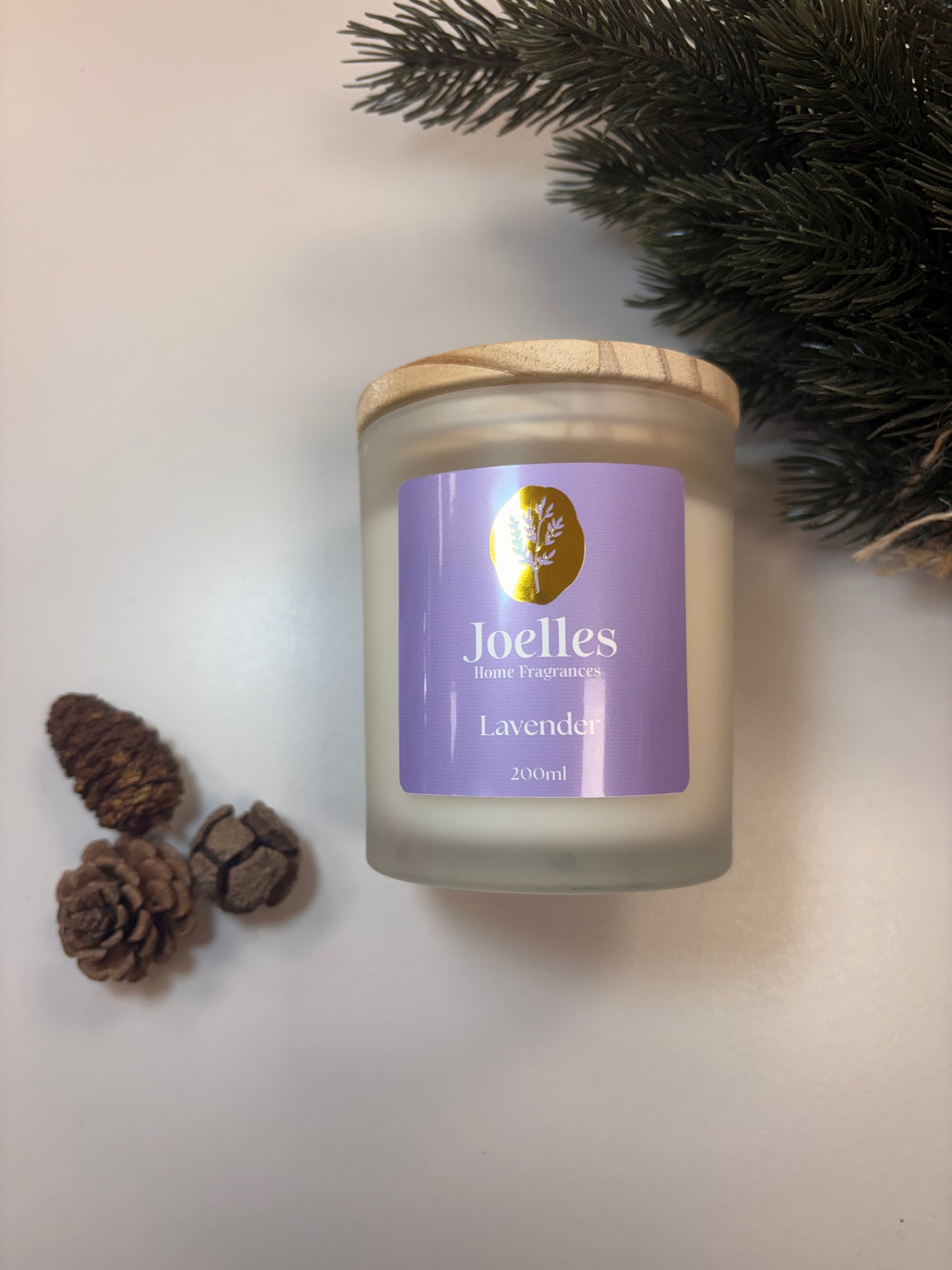 Joelle's lavender  candle