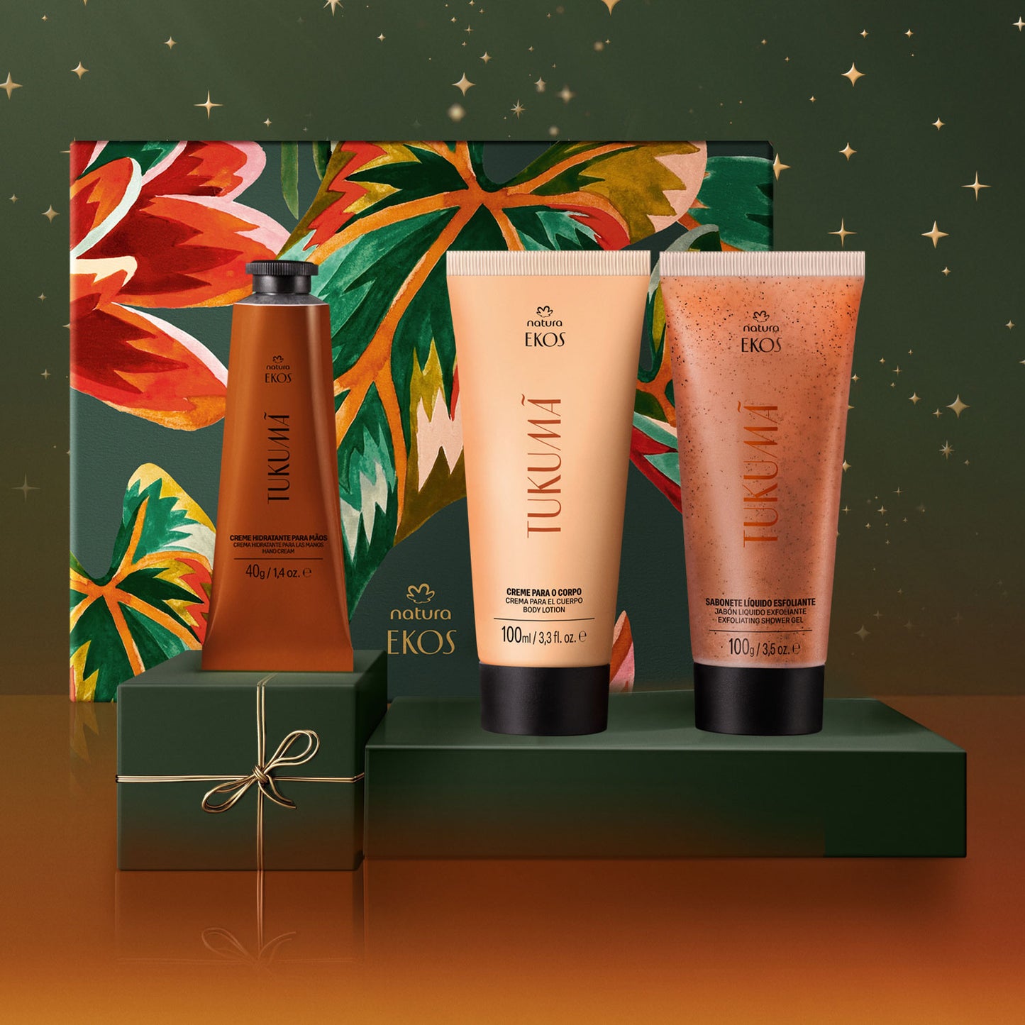 Natura Ekos Tukumã Moisturizing Ritual Gift Set (3 products)