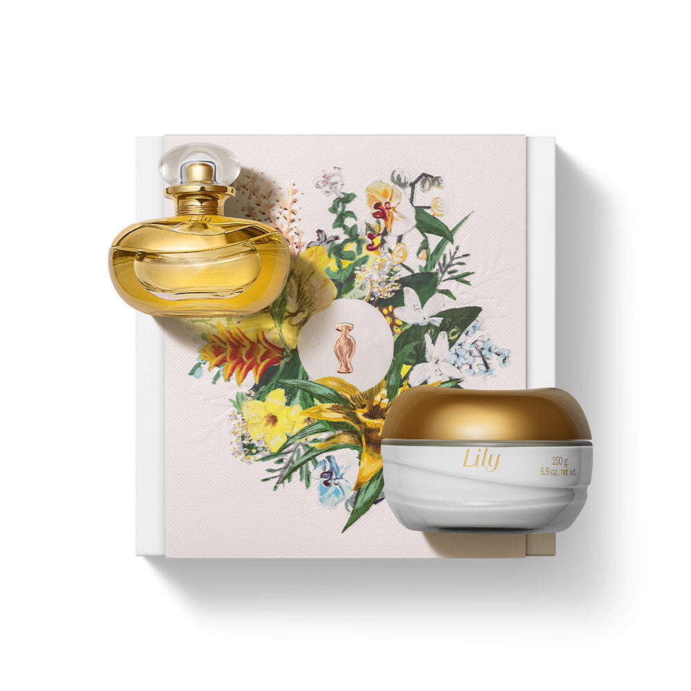 O Boticario Lily Deluxe EAU de Parfum Set for Woman