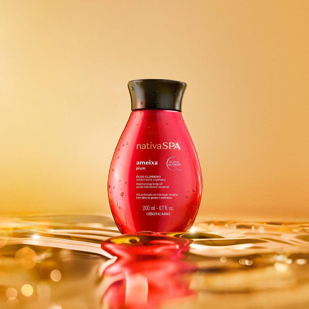 Nativa Spa Plum Glorious Bath Oil. 200ml