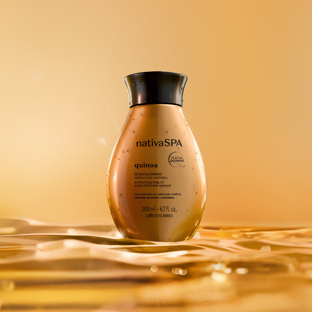 Nativa Spa Glorious Bath Oil with Quinoa and Almonds, 200ml