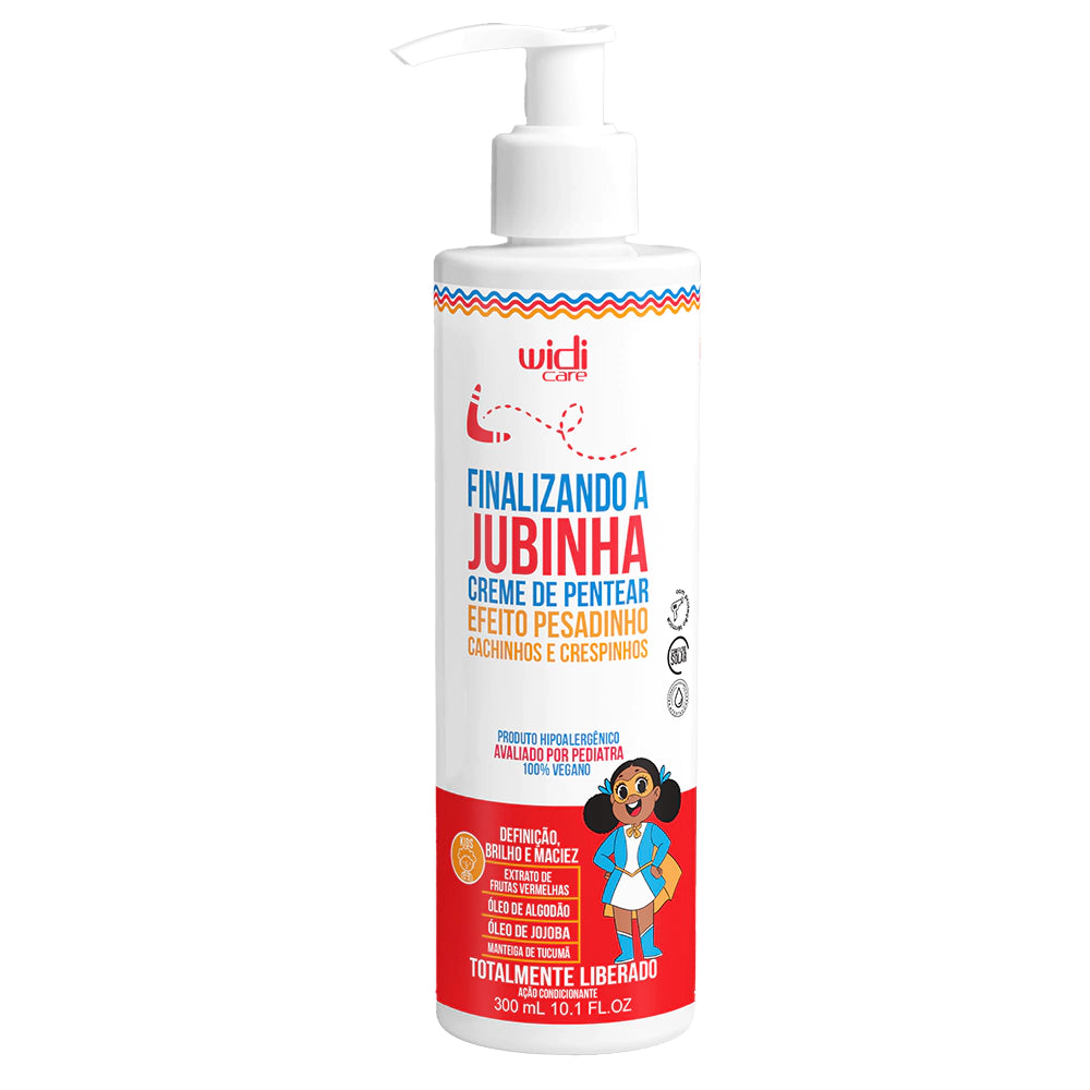 Styling Cream to Finish the Jubinha Hair with a Heavy Effect for Curls and Coils - 300ml