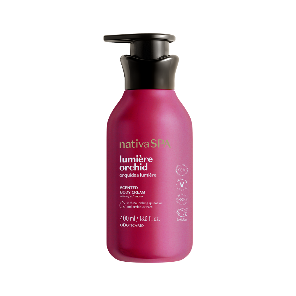 Nativa SPA Orchid Lumière Perfumed Moisturizing Cream, 400ml