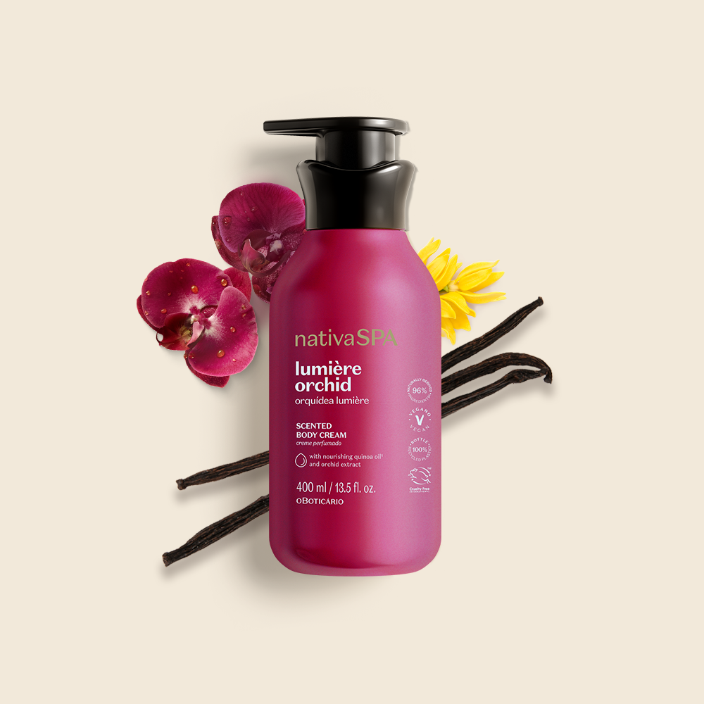 Nativa SPA Orchid Lumière Perfumed Moisturizing Cream, 400ml