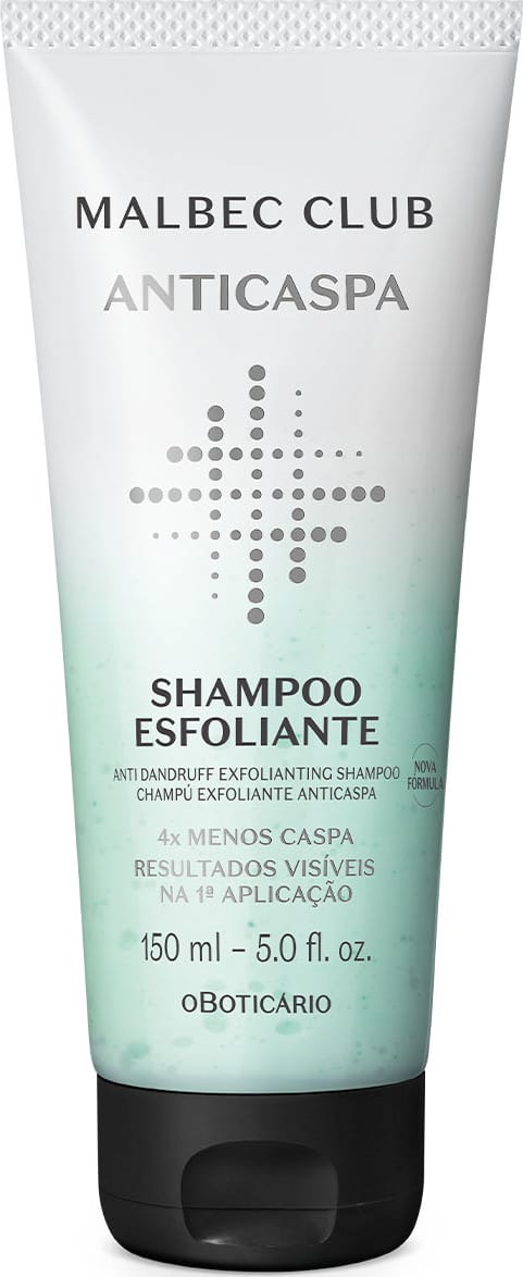 Malbec Club Anti-Dandruff Exfoliating Shampoo - 150ml