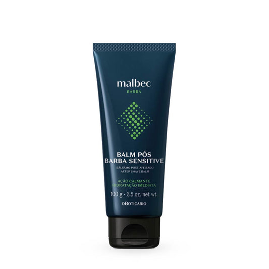 Malbec Club Sensitive After Shave Balm - 100g
