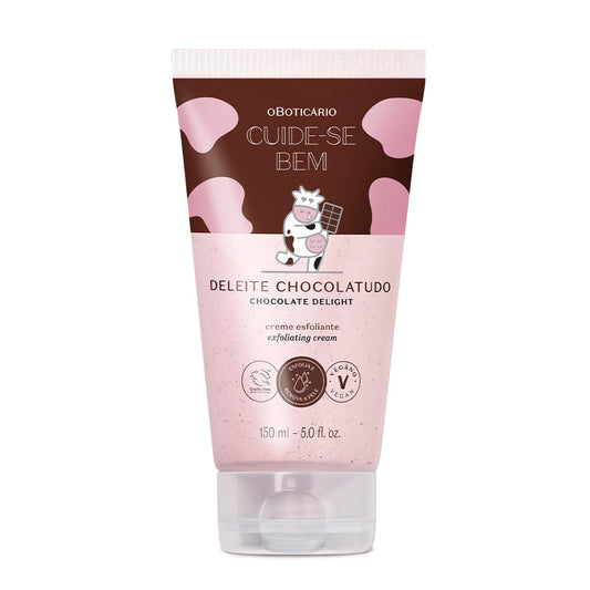 Cuide-se Bem Chocolate Delight Body Scrub Cream 150ml