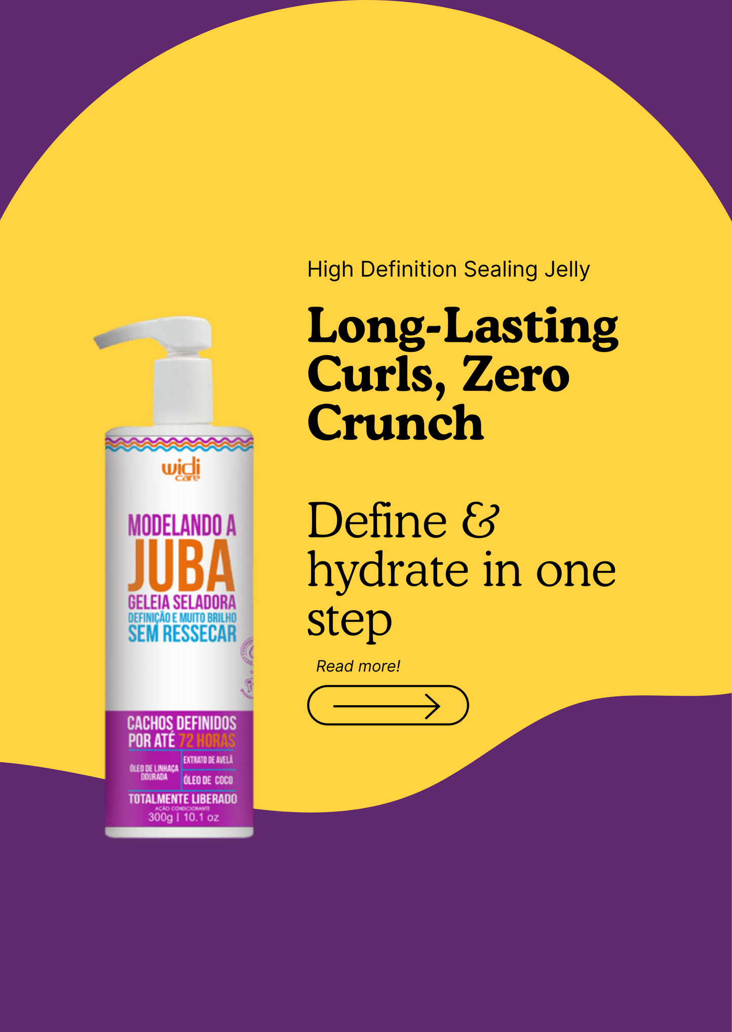 Widi Care Modelando a Juba –  Sealing Jelly 300g